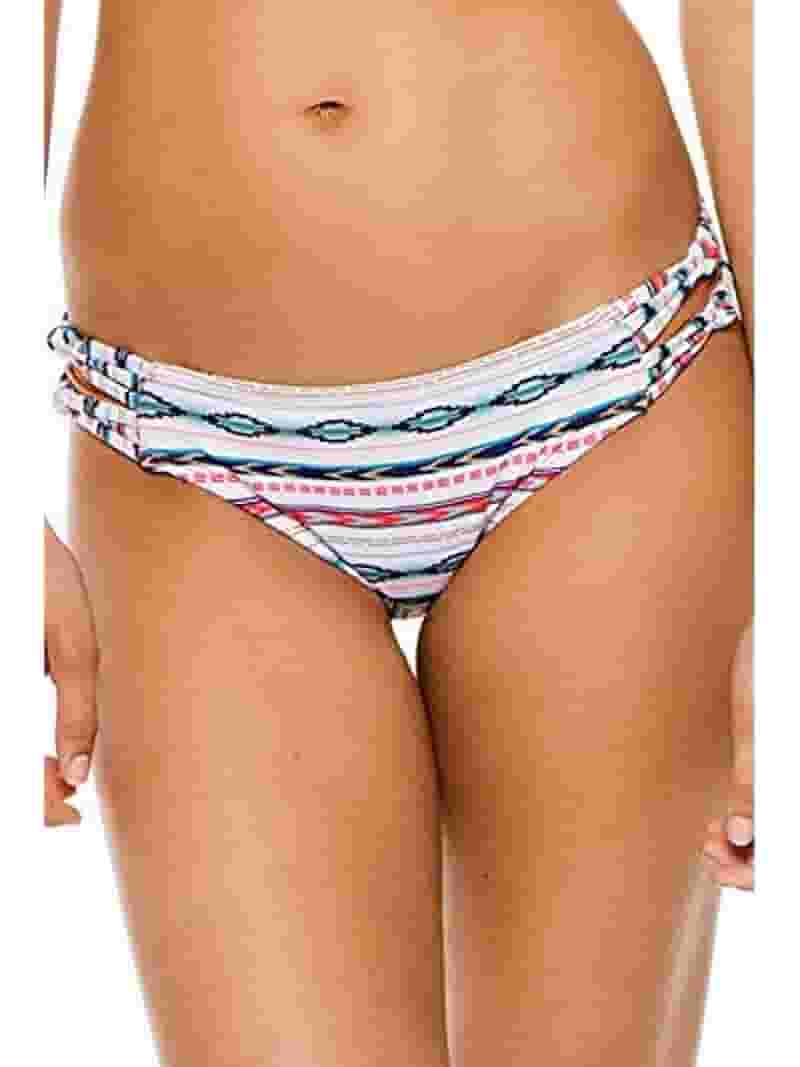 Lucky Brand MULTI Montana Tab Side Hipster Bikini Swim Bottom, US
