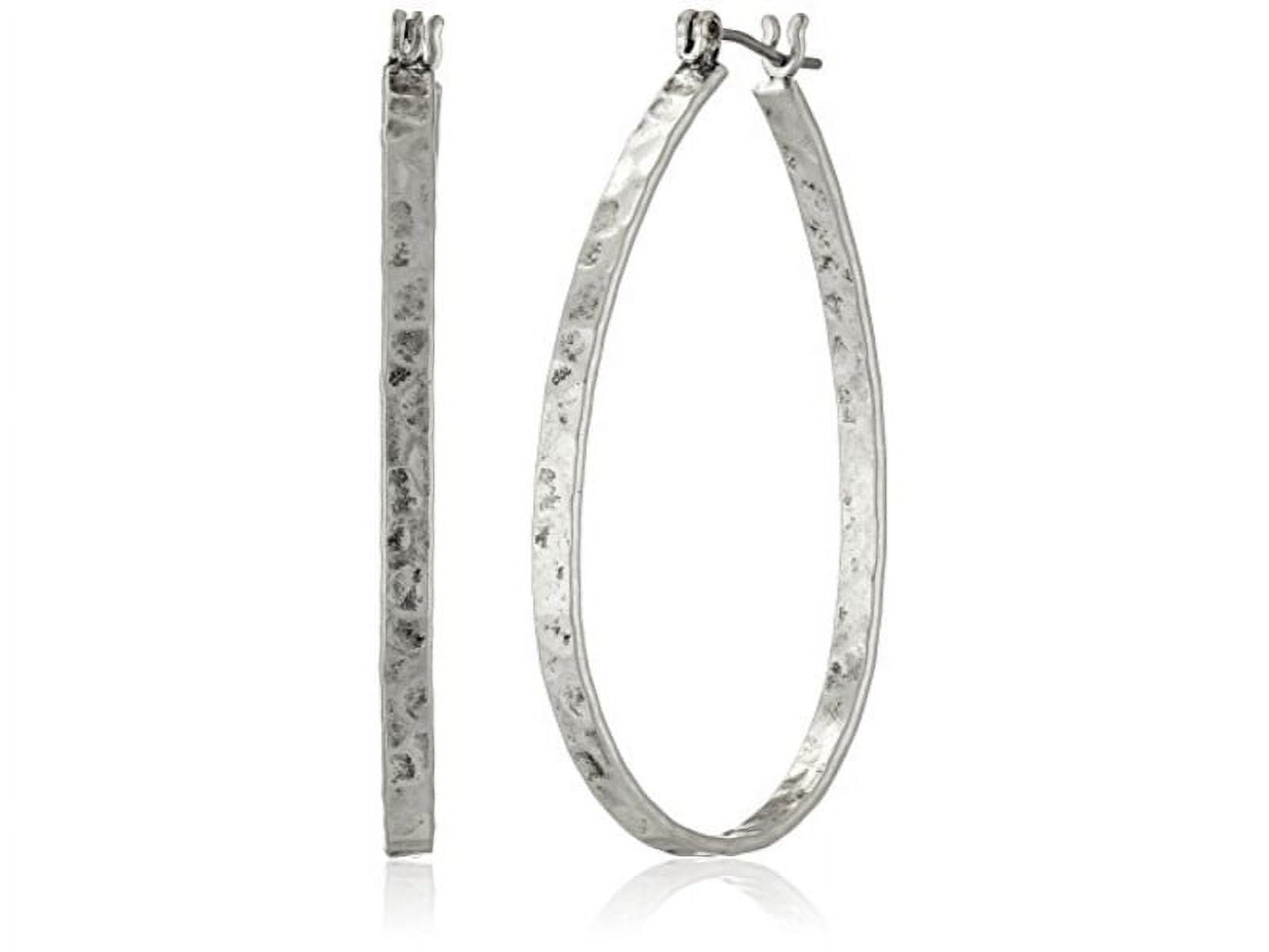 Lucky brand 2024 silver hoop earrings