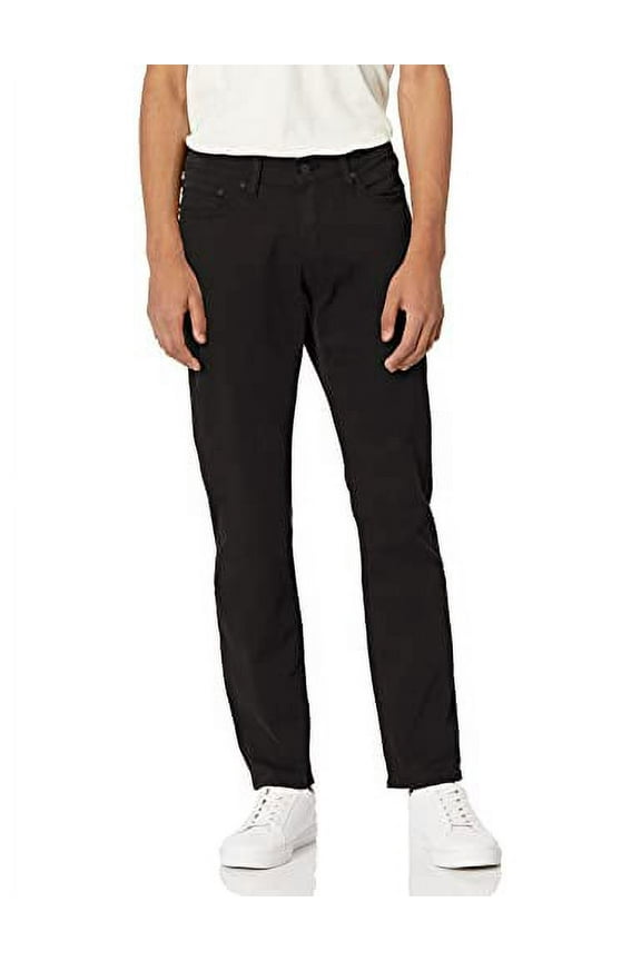 Men 410 Athletic Fit Jean, Black Rinse, 36W x 30L