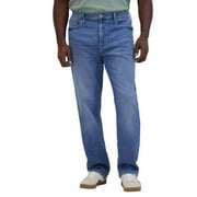 LUCKY BRAND Men's 223 Straight Leg 5 Pocket Stretch Denim Jean (US, Waist Inseam, 32, 30, Regular, Regular, Light Blue)
