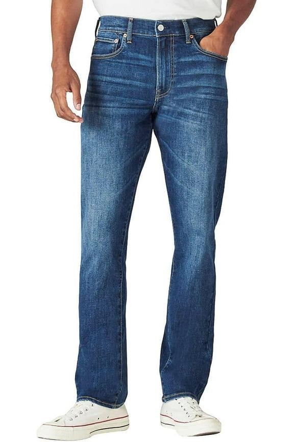 Mens 410 Athletic Straight Fit Straight Leg Jeans (as1, Waist_Inseam, Numeric_32, Numeric_34, Blue)