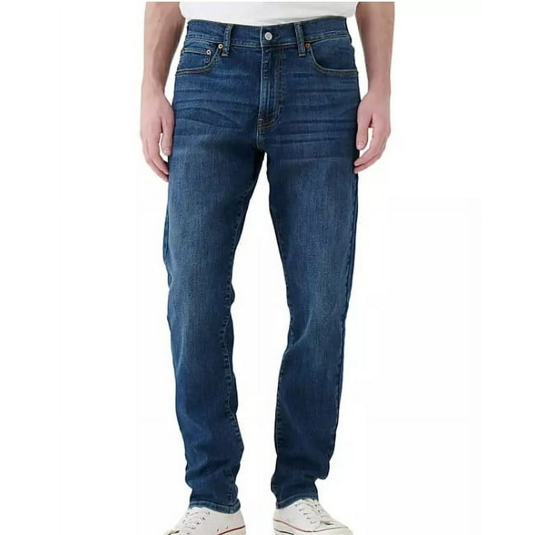 Lucky Brand Men's 412 Athletic Slim Fit Stretch 5-Pocket Jean (Vinton,  38x32)
