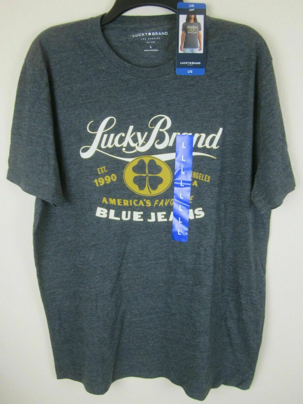 Lucky Brand - Blue T-Shirt - Tam. M Kids - Ei! Traz pra Mim?