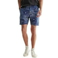 thumbnail image 1 of Lucky Brand Men's Bandana Print Lightweight Cotton Blend Shorts-Blue / 33, 1 of 5