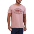 thumbnail image 1 of Lucky Brand Men's Cotton Graphic T-Shirt (Pink, Large), 1 of 5