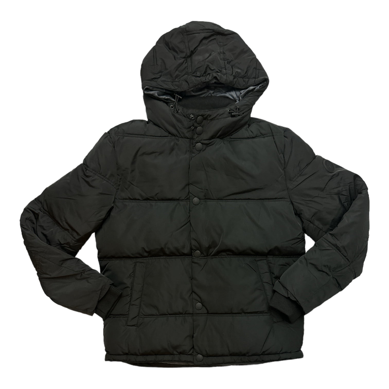Lucky Brand Men's Full Zip Heavyweight Puffer Jacket (Black Lucky Brand Men's Full Zip Heavyweight Puffer Jacket (Black