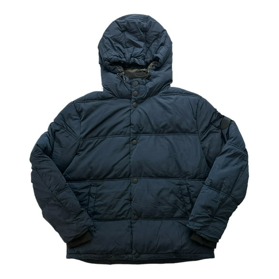 Lucky Brand Men's Full Zip Heavyweight Puffer Jacket (Navy, S)