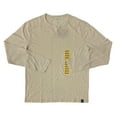 thumbnail image 1 of Lucky Brand Men's Long Sleeve Triblend Notch Neck Henley (Oatmeal, XL), 1 of 2