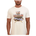 thumbnail image 1 of Lucky Brand Men's Medium Cream Graphic T-Shirt, 1 of 6