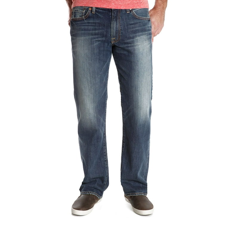 Lucky Brand Mens 361 Vintage Fit Straight Mahogany Denim Jeans 32 x 32 Walmart