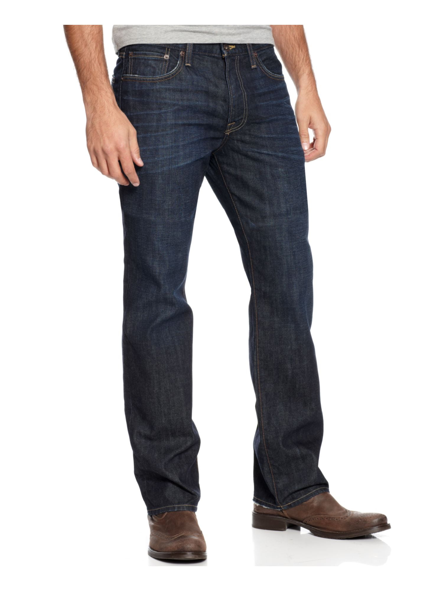 Relaxed Fit Good Jean Brands For Men Lucky Brand Mens Navy