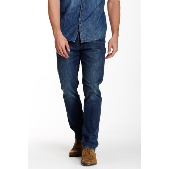 Lucky Brand NEW Dark Blue Mens Size 36 Classic Straight Leg Jeans