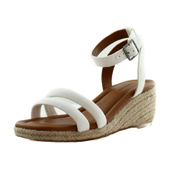 Lucky Brand Nasli Women's Sandals White Size 8.5 M