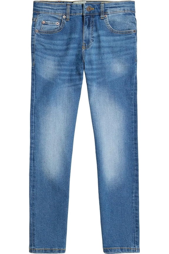 ORLANDO Boys' Classic Fit Straight Leg Denim Jeans, US 14