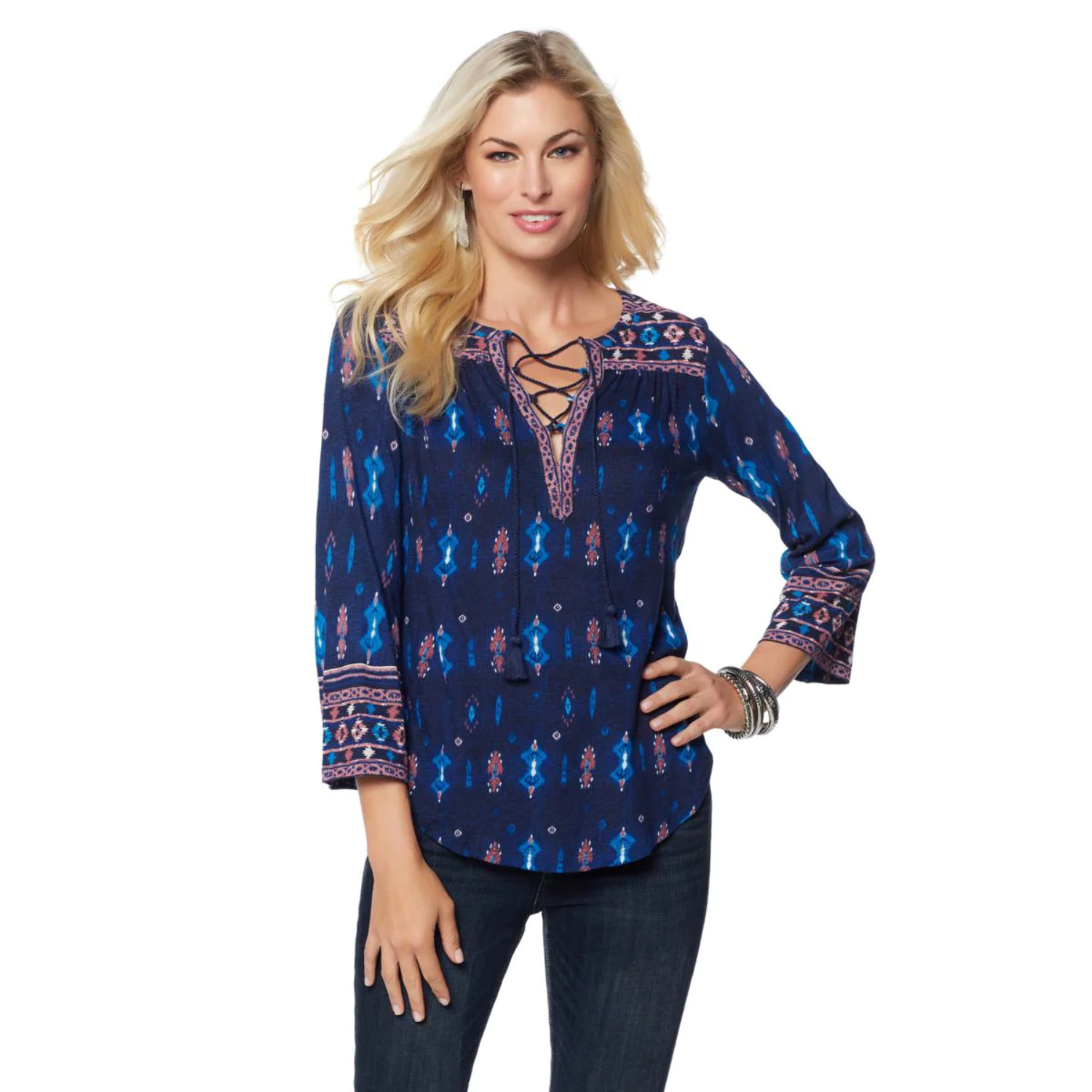 lucky brand peasant top