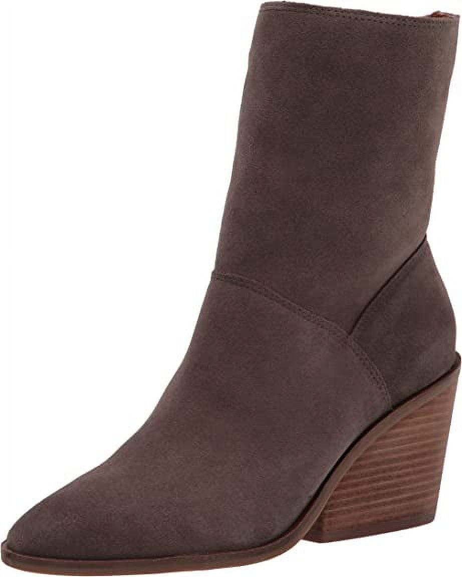 Lucky brand hotsell grey suede booties