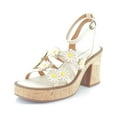 thumbnail image 1 of Lucky Brand Taiza2 Women's Sandals & Flip Flops Vanilla Size 9.5 M, 1 of 8