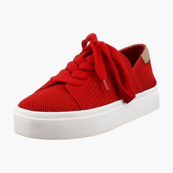 Lucky Brand Talena Women's Fashion Sneakers Crimson Size 7.5 M