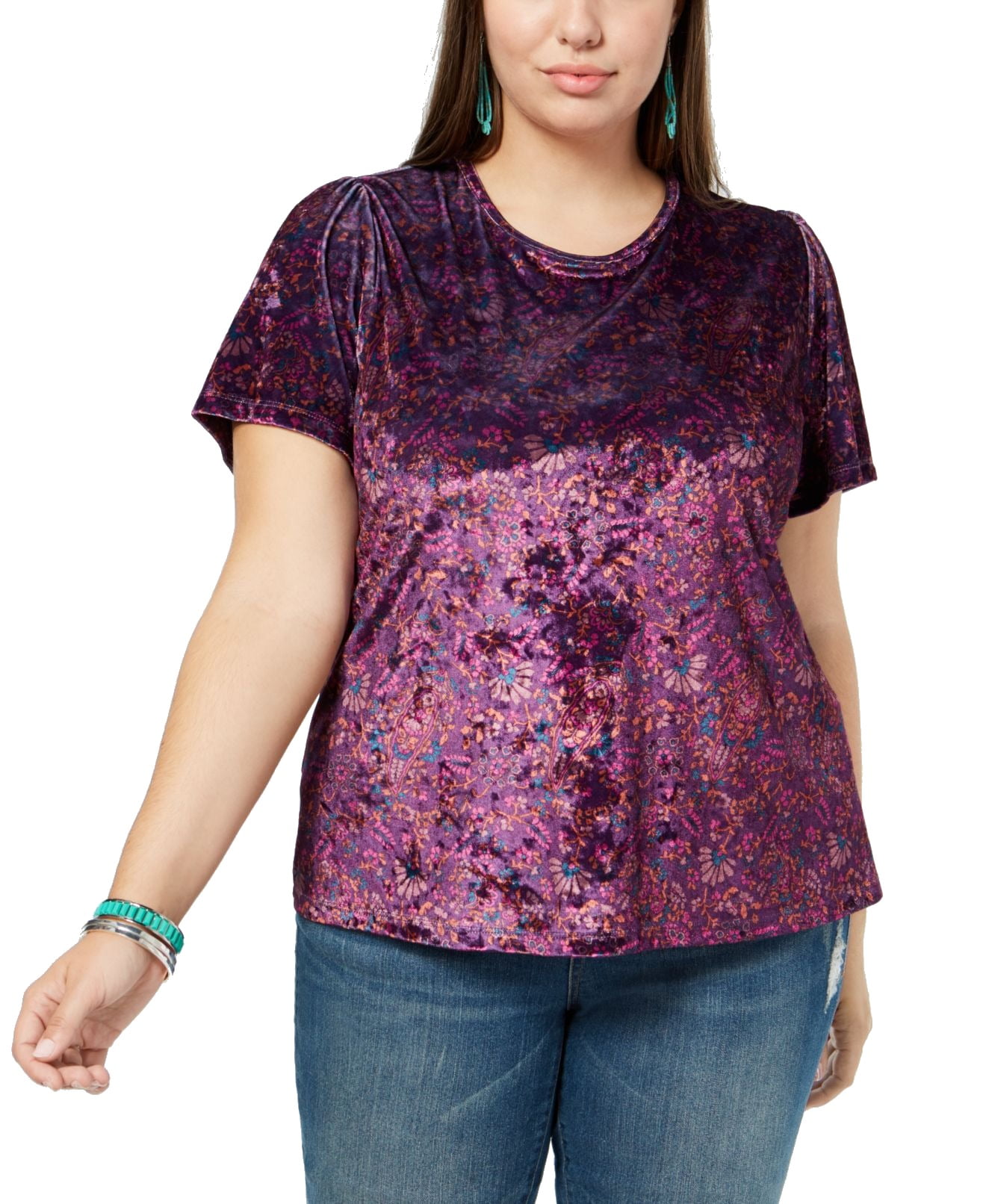 lucky brand plus size tops macys