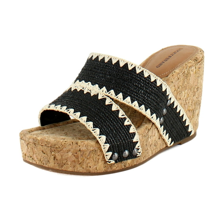 Sandals Wedge Zara Cross Strap Flat Sandals Size 75 Or 38 Brand