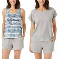 thumbnail image 1 of Lucky Brand Women's 3-Piece Sleepwear Set, Heather Gray, L, 1 of 2