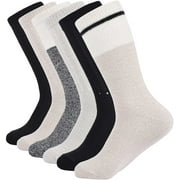 Lucky Brand Women's 6-Pair Shoe Size: 5-10 Super Soft Yarn Cozy Boot Socks-Black / One Size