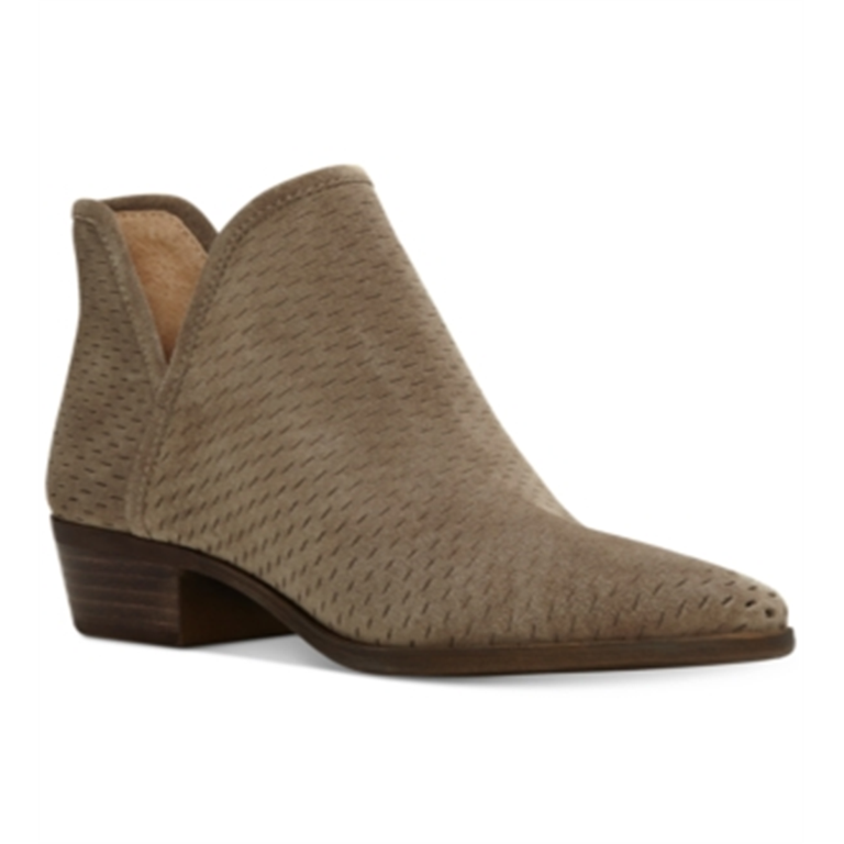 Baley perforated sale chop out booties