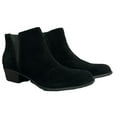 thumbnail image 1 of Lucky Brand Women's Bessie Cuban Heel Side Zip Ankle Boot (Black, 8.5), 1 of 1