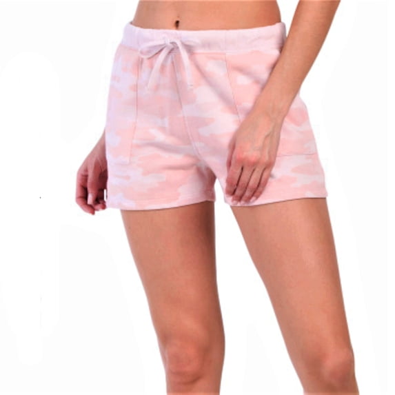 Lucky Brand Women's Camo Print Soft Cotton Blend Shorts