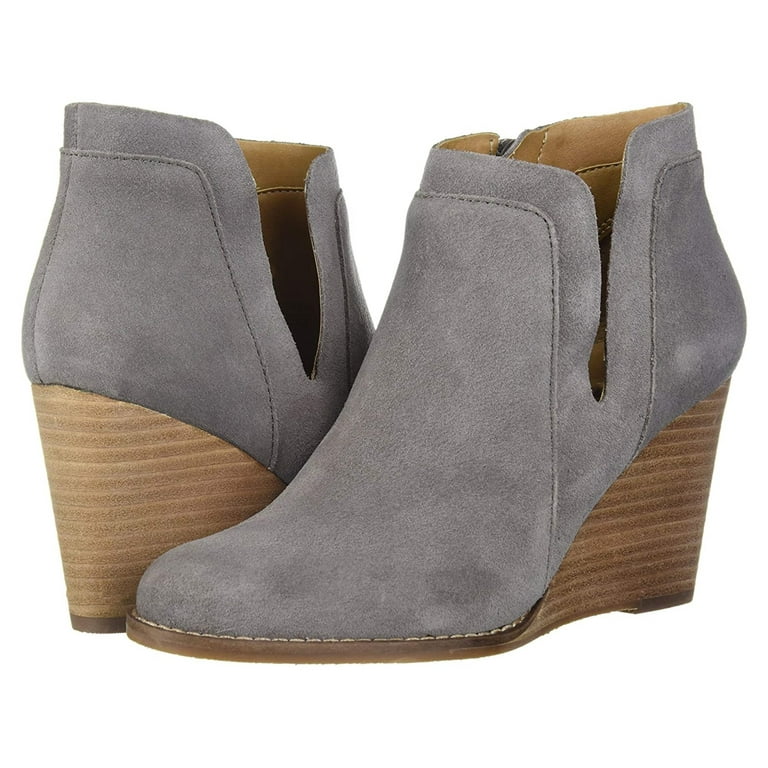 Lucky Brand Women's Casual Boots TITANIUM Titanium Yabba Suede