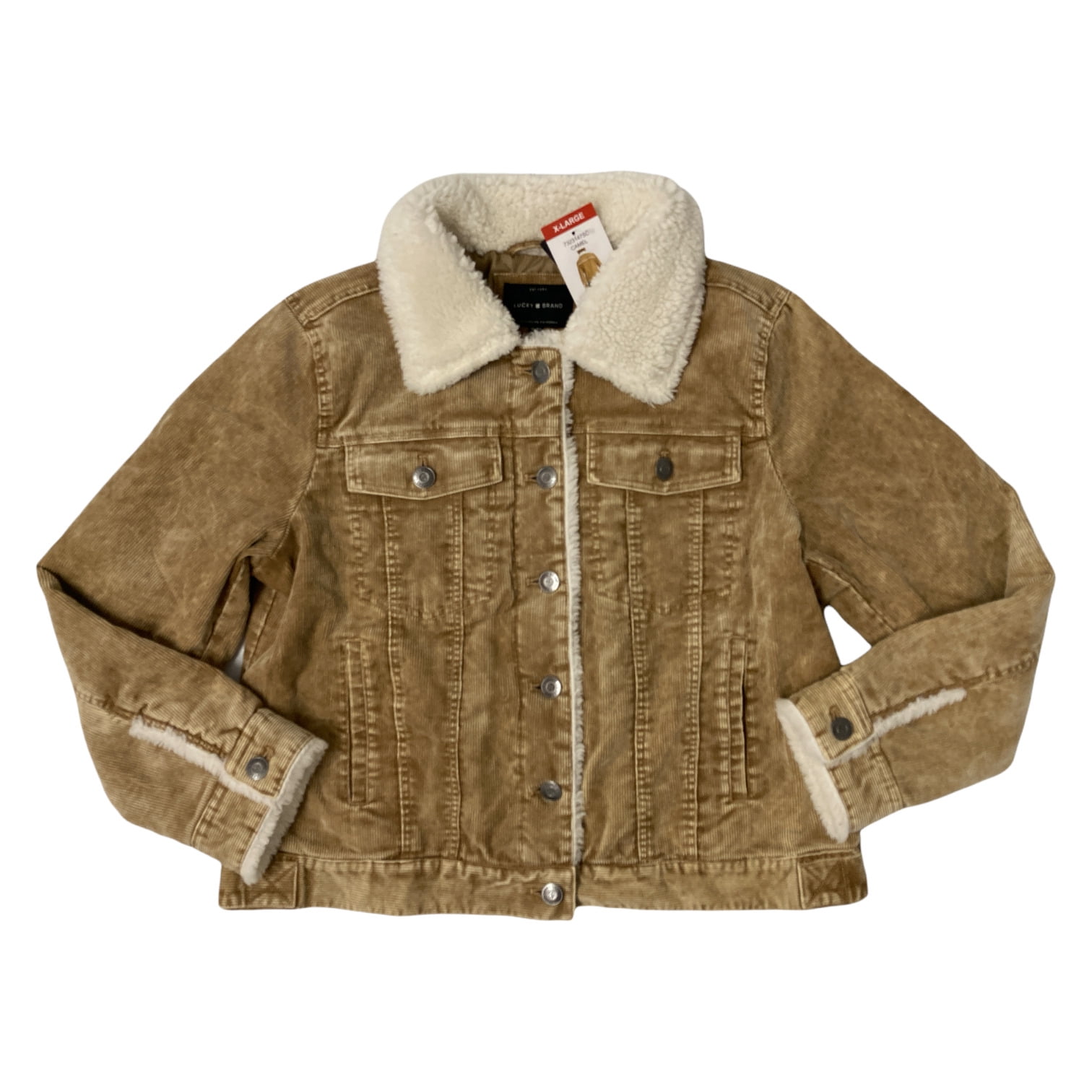 Lucky brand sherpa moto deals jacket