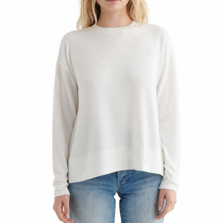 Lucky Brand Womens Long Sleeve Off The Shoulder Top