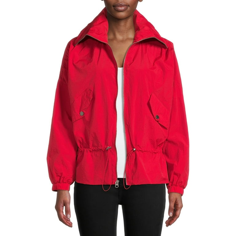 Lucky Brand Women s Cropped Anorak Windbreaker Walmart