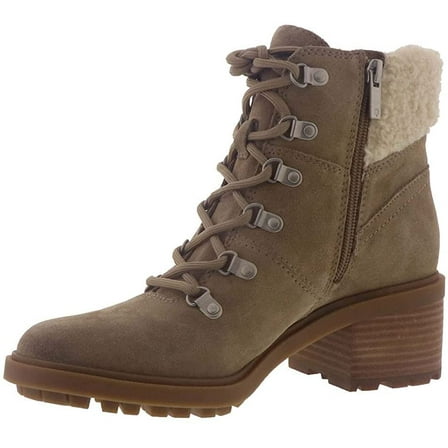 Lucky Brand Women's Demia Lace-Up Hiker Booties Size 8M B4HP