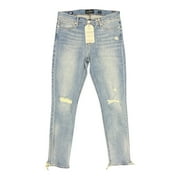 Lucky Brand Womens Dynamic Stretch Mid Rise Brooke Distressed Jeans Distressed, 00/24