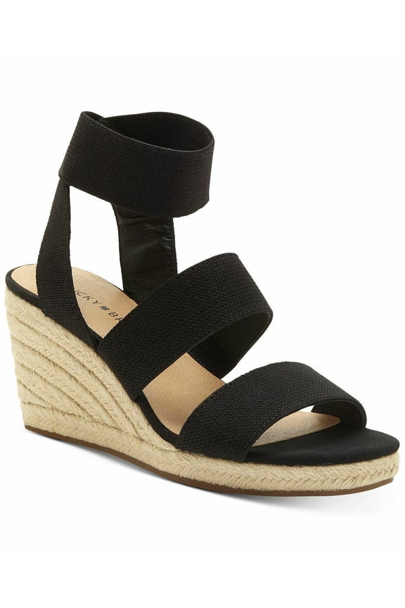 Women's Mindara Wedges Sandals Black Size 7M
