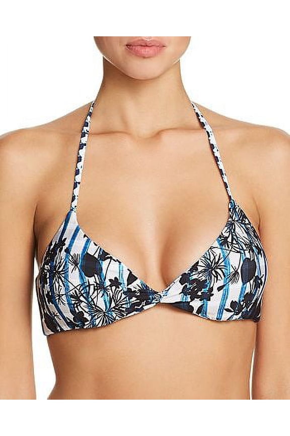 Women's Reversible Bikini Swim Top Separates Swimsuit (XS, Ink Blue)