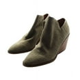 thumbnail image 1 of Lucky Brand Women's Saucie Block-Heel Ankle Booties Fossilized Jupiter B4HP (8.5), 1 of 5