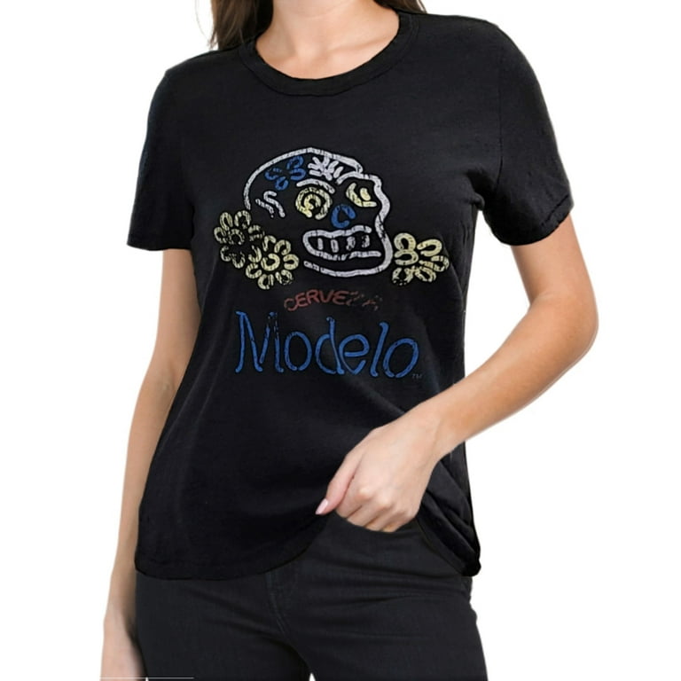 Lucky Brand Women's Skull Graphic Print Soft Cotton T-Shirt Top