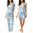 thumbnail image 1 of Lucky Brand Womens 4 Piece Pajama Set, 1 of 5