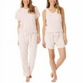thumbnail image 1 of Lucky Brand Womens 4-Piece Terry Pajama Set, 1 of 4