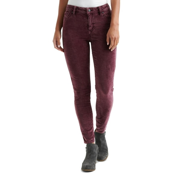LUCKY BRAND $99 Womens New 1080 Purple Skinny Jeans 29 Waist B+B