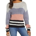 thumbnail image 1 of Lucky Brand Womens Bold Stripe Pullover Sweater, Multicoloured, Medium, 1 of 3