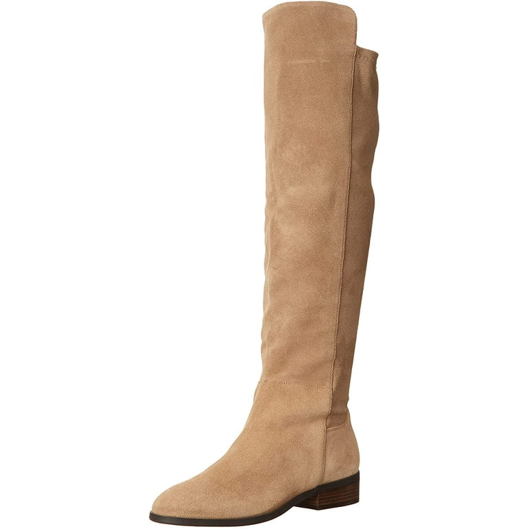 Lucky Brand Womens Calypso Knee Boot 8 Dune Walmart