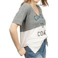 thumbnail image 1 of Lucky Brand Womens Colorblock Graphic T-Shirt, Multicoloured, Small, 1 of 2