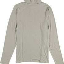 Lucky Brand Womens Mock Neck Layering Top Basic T-Shirt, Beige, Medium