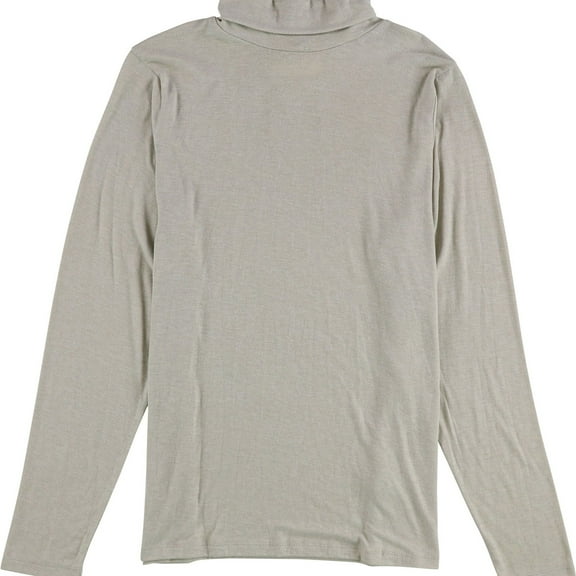 Lucky Brand Womens Mock Neck Layering Top Basic T-Shirt, Beige, Medium