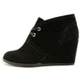 thumbnail image 1 of Lucky Brand Womens Seleste Leather Closed Toe Ankle Fashion Boots, 1 of 4