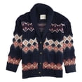thumbnail image 1 of Lucky Brand Womens Shawl Collar Cardigan Sweater, Multicoloured, X-Small, 1 of 1