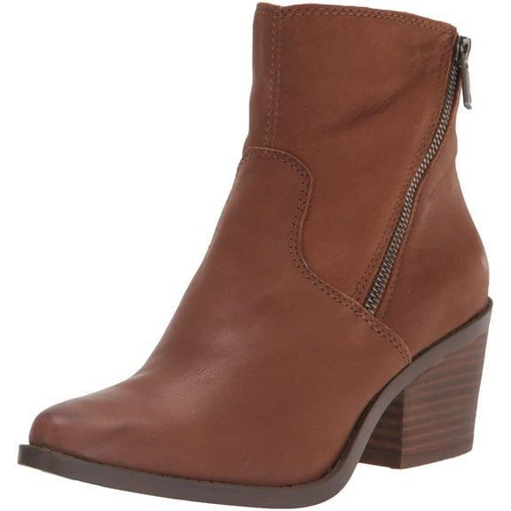 Lucky Brand Womens' Wallinda Bootie Ankle Boots, Ginger, 11